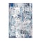 World Rug Gallery Distressed Abstract Blue/Gray/Ivory Area Rug 5'x7' 2085BLUE5X7 - alternate 8
